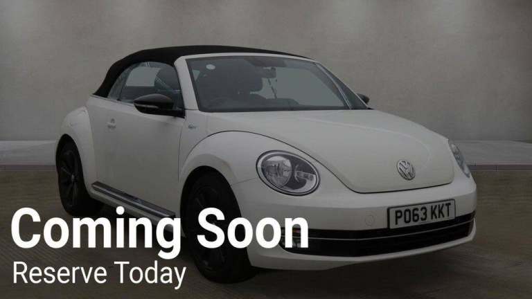 2013 Volkswagen Beetle 1.4 TSI 60s Edition 2dr CONVERTIBLE PETROL Manual