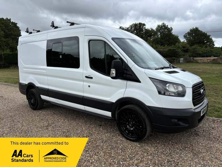 2019 Ford Transit 2.0 350 EcoBlue Crew Van FWD L3 H2 Euro 6 6dr PANEL VAN Diesel Manual