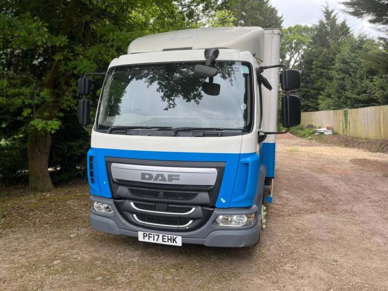 2017 DAF LF 180 12 tonne box wit tail lift NA DIESEL Automatic