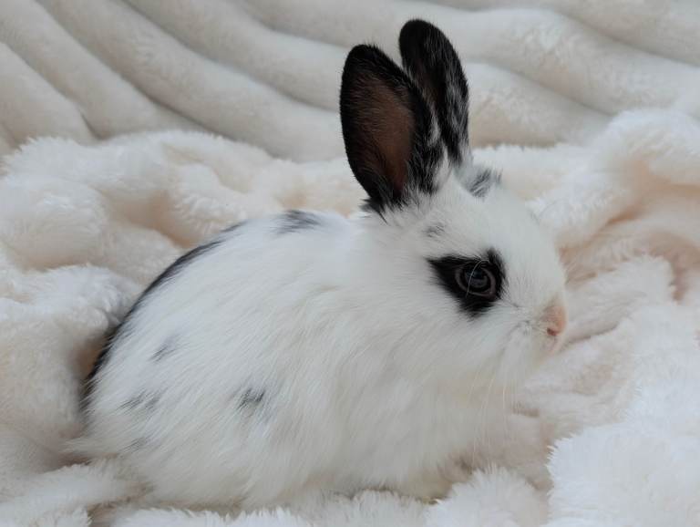 Baby Dwarf Lop Ear Male Rabbits For Sale 9 weeks old