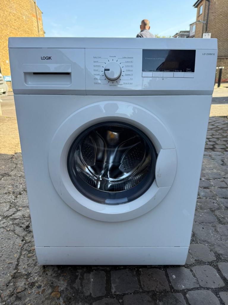Logik 6kg 1200 rpm White Colour Washing Machine With Free Delivery 🚚 