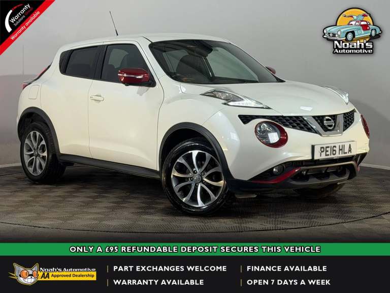 2016 NISSAN JUKE TEKNA DCI 1.5 DIESEL MANUAL SUV CAMBELT REPLACED FULL LEATHER