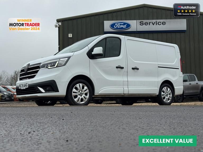 2025 Renault Trafic SWB L1H1 Low Roof Sl30 Air Con Alloys Camera Nav Sensors EURO 6 Panel Van Die...