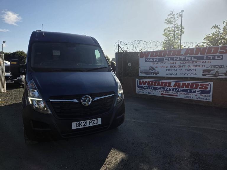 2021 ON 21 PLATE VAUXHALL MOVANO L2H2 F3500 CDI MWB ULEZ FREE ZONE