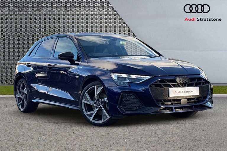 2025 Audi A3 35 TFSI Black Edition 5dr S Tronic Hatchback Petrol Automatic