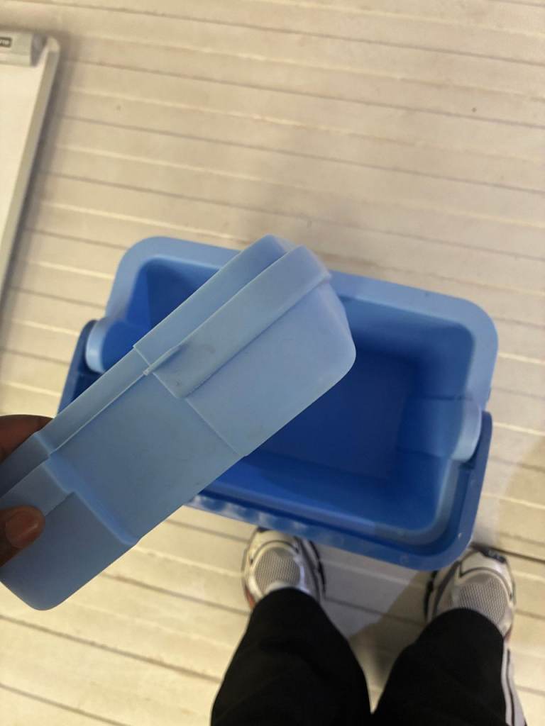Blue Plastic Collapsible Cool Box - 24L Capacity