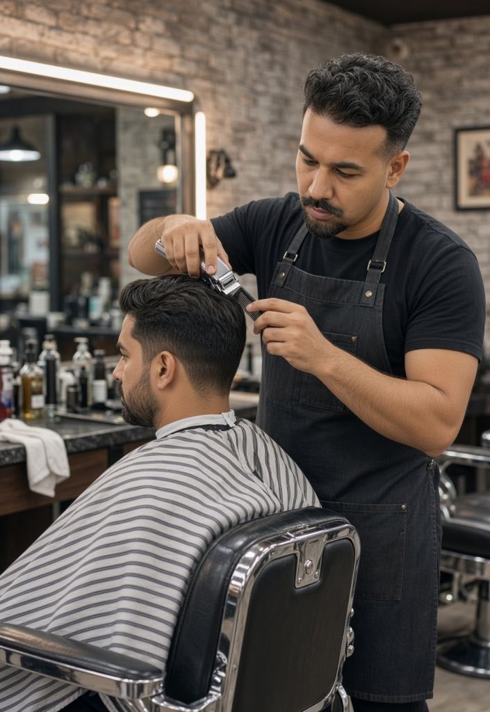 Barber job £120 a day maidenhead 