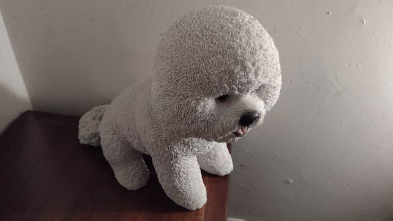 Dog figurine 