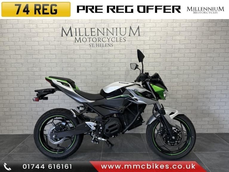 BRAND NEW KAWASAKI Z-E1 ELECTRIC MOTORCYCLE LEARNER LEGAL 125cc EQUIVALENT