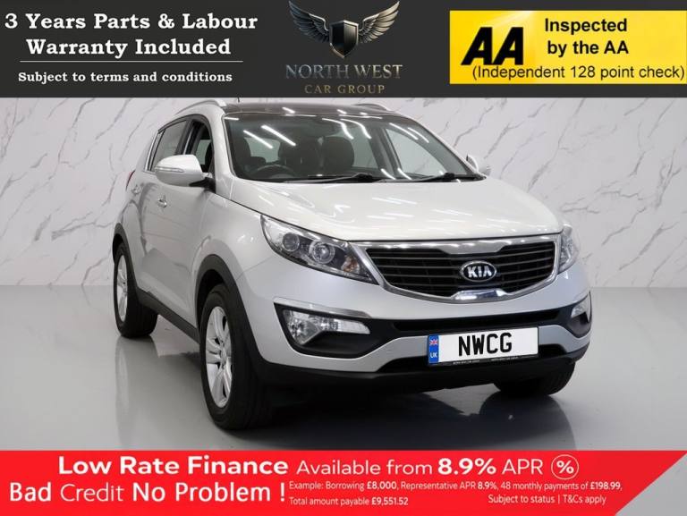 2013 Kia Sportage 1.7 CRDi EcoDynamics 2 SUV 5dr Diesel Manual 2WD Euro 5 (s/s) (114 bhp) NAT EST...