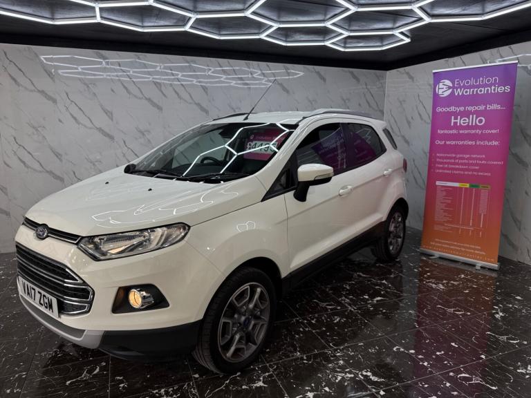 2017 Ford Ecosport 1.0T EcoBoost Titanium T SUV 5dr Petrol Manual 2WD Euro 5 (s/s) (125 ps) HATCH...
