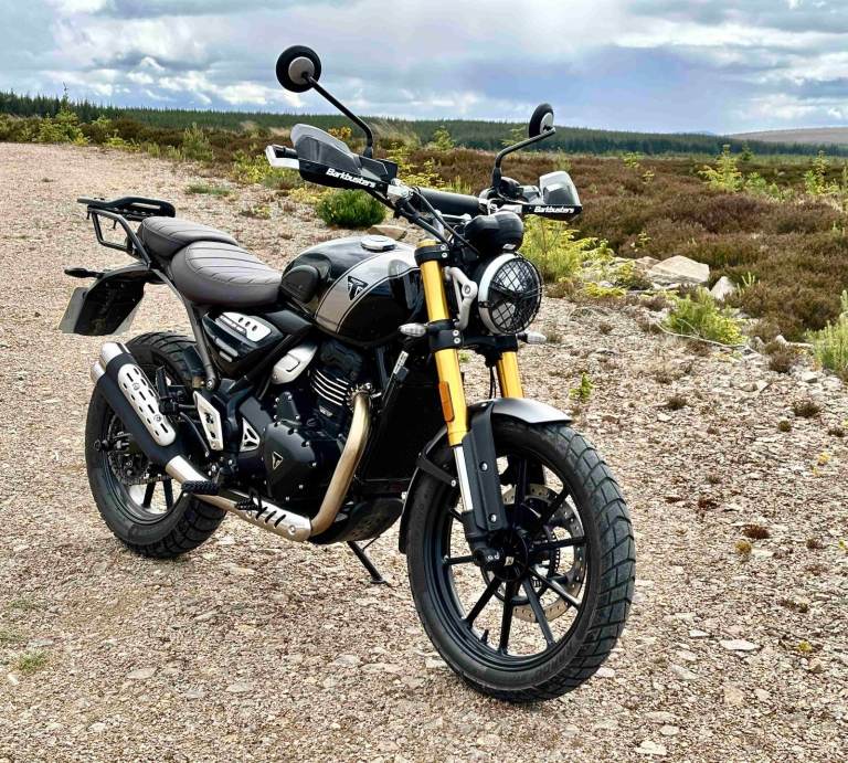 Triumph Scrambler 400 X – 2,558 Miles – Warranty – Immaculate - High quality extras