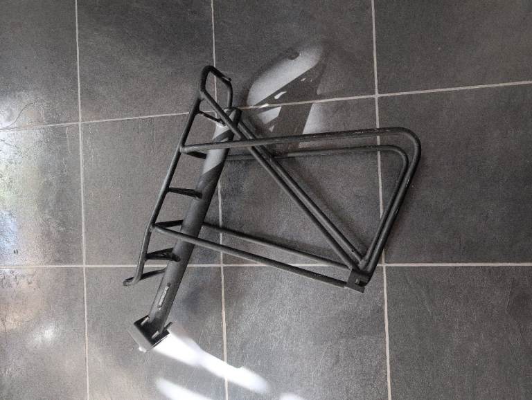 Rear Bike Pannier Rack – Black, 10kg Max Load
