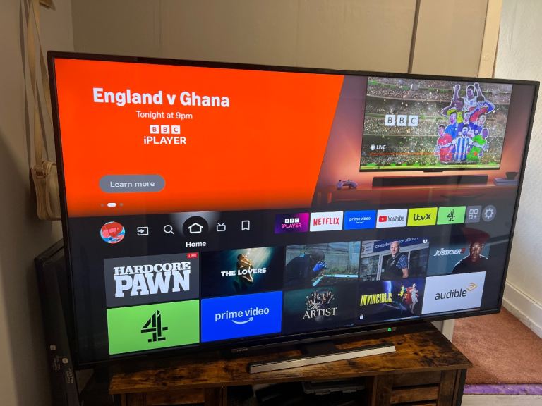 65 inch Toshiba Smart TV – Good Condition