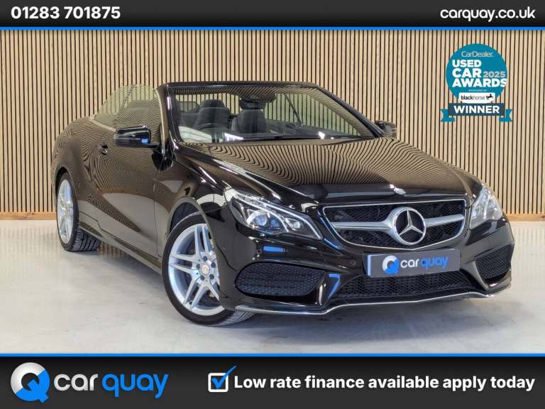2015 Mercedes-Benz E Class 2.1 E220 AMG Line Bluetec Auto 2dr Convertible Diesel Automatic