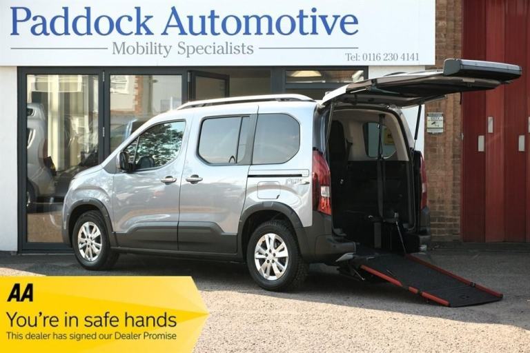 Peugeot Rifter BLUEHDI ALLURE, Disabled, Wheelchair Accessible Vehicle, WAV.
