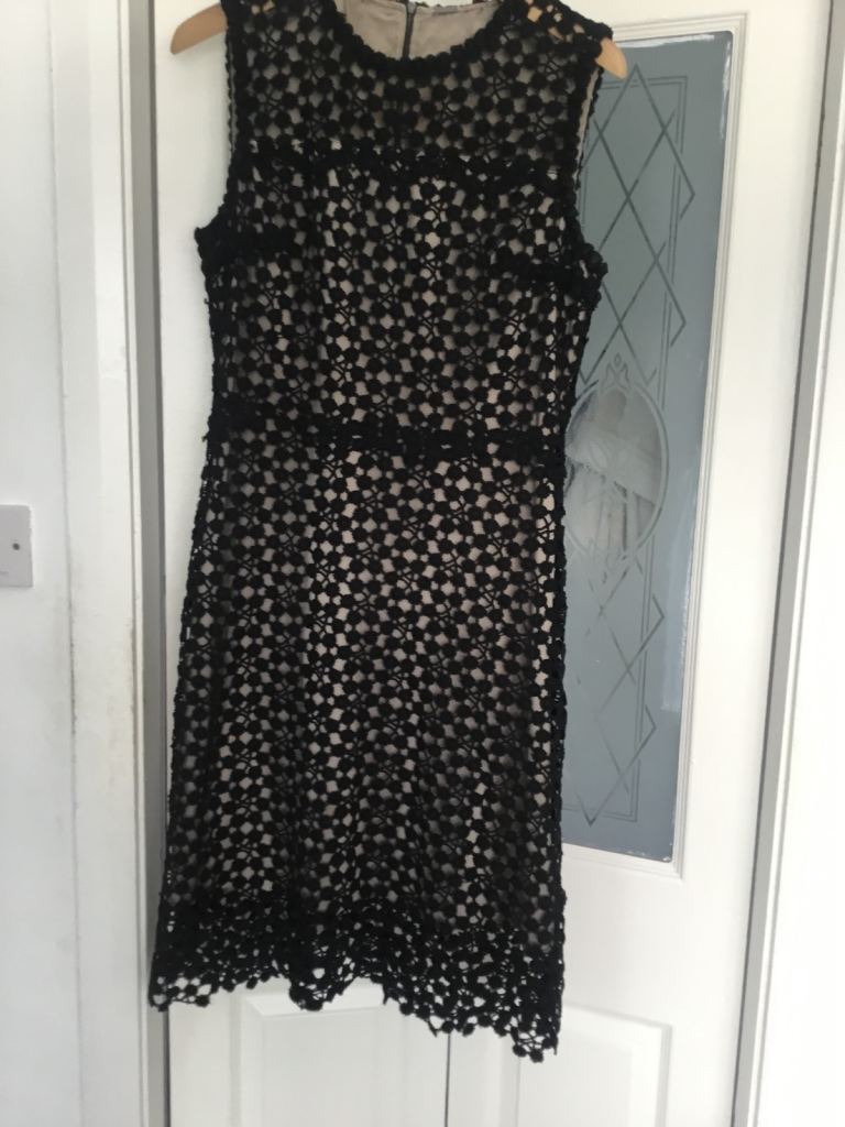 Black Lace Dress – Good Condition