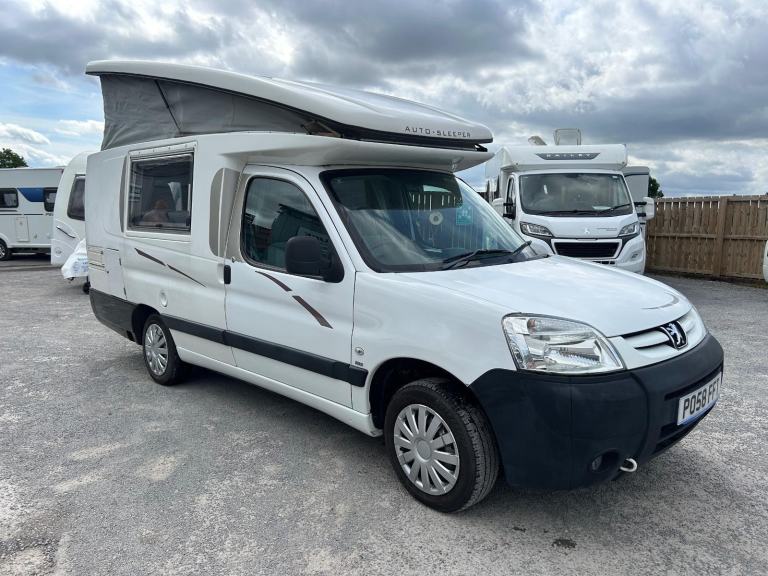 Auto-Sleepers Mezan Low Line Peugeot Partner Coachbuilt Motorhome 800... 2008/58