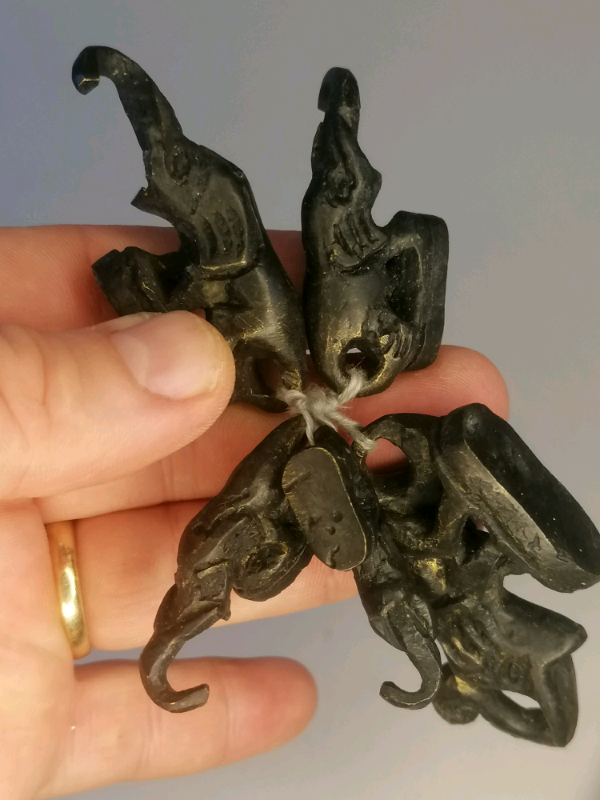 Vintage family 5-peaces Elephant. 