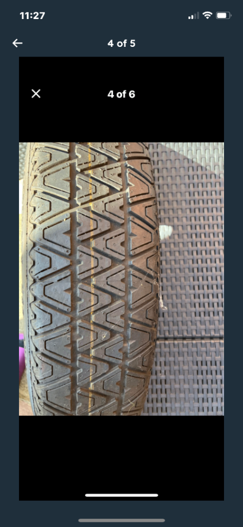 Renault kadjar 16” space saver wheel and unused tyre