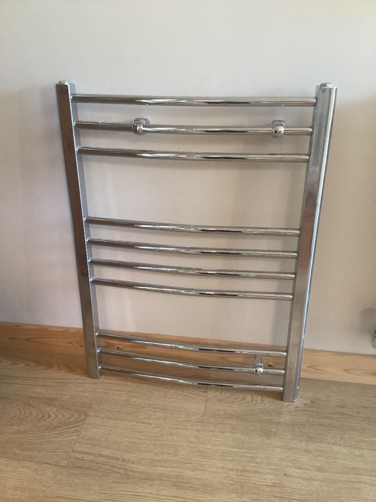 Central Heating Curved Towel Radiator 600w x 800H