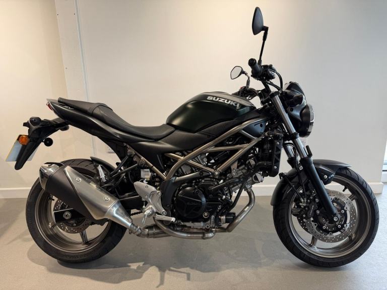 2024 SUZUKI SV 650, '74 Plate with 2774 miles