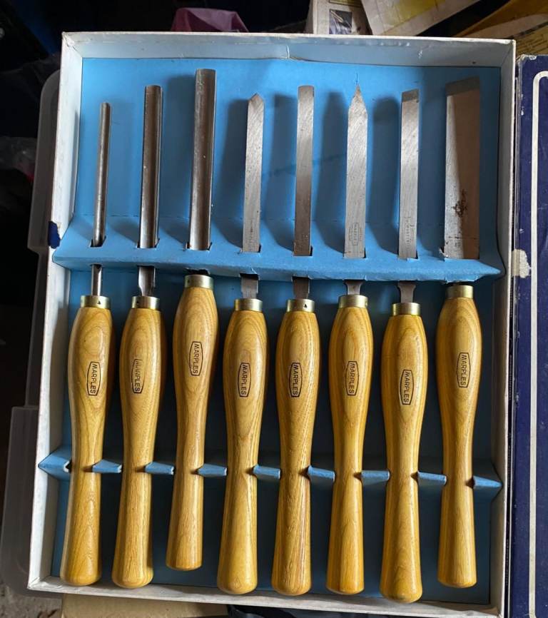 Marples wood turning tools
