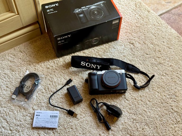 Sony A7C 24.2MP Full-Frame Mirrorless Camera (Body Only)
