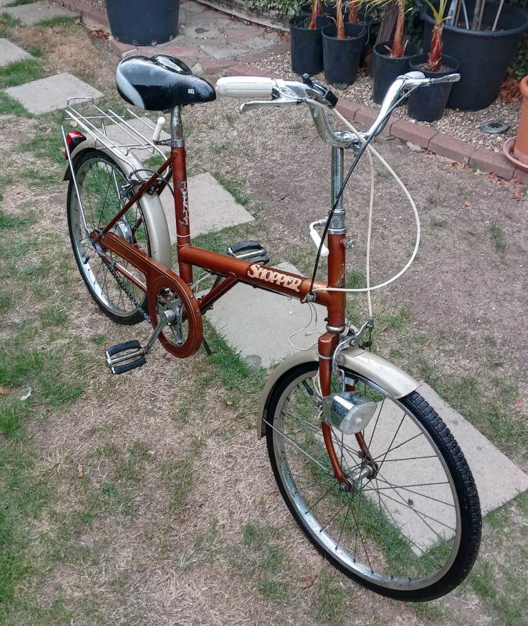 Vintage Raleigh Shopper Bike – Brown, Fair Condition