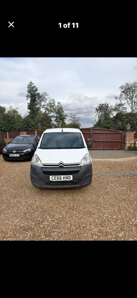 Citroen, BERLINGO, Panel Van, 2017, Manual, 1560 (cc)