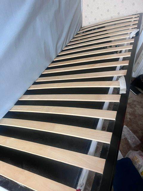 Ikea bed base, very good condition with storage underneath