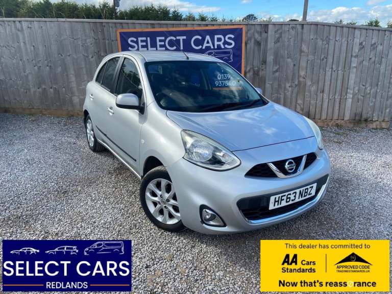2013 Nissan Micra 1.2 Acenta Hatchback 5dr Petrol CVT Euro 5 (80 ps) Petrol