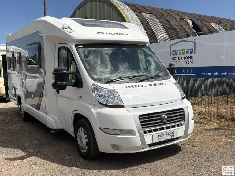 Lovely 2 berth large rear bathroom Swift Bolero motorhome for sale