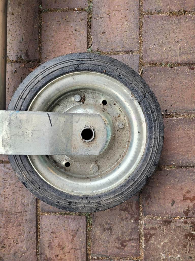 SIMOL TRAILER JOCKEY WHEEL 10 INCH SUPER SUPER HEAVY DUTY 500mm Long 60mm Wide