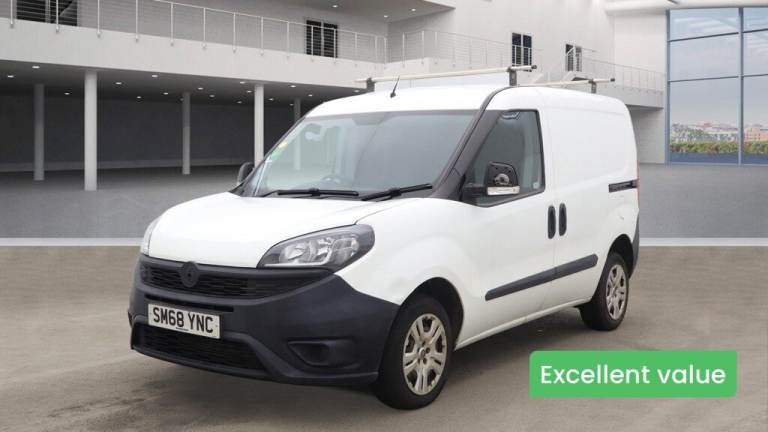 2018 Fiat Doblo SWB L1H1 Low Roof 16V Multijet Ii EURO 6 NO VAT Panel Van Diesel Manual