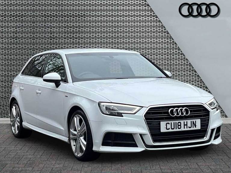 2018 Audi A3 1.5 TFSI S Line 5dr S Tronic HATCHBACK PETROL Automatic