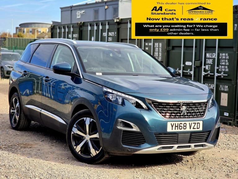 2018 Peugeot 5008 1.2 PureTech Allure SUV 5dr Petrol Manual Euro 6 (s/s) (130 ps) SUV Petrol Manual
