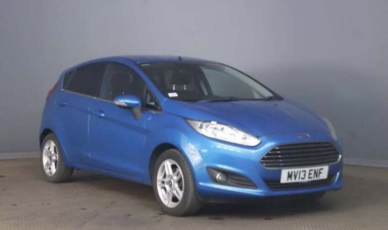 2013 Ford Fiesta 1.25 82 Zetec 5dr HATCHBACK PETROL Manual