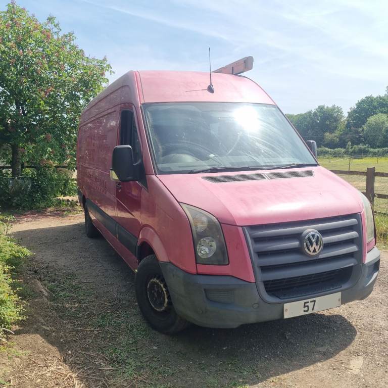 VW Crafter 2007 2.5tdi race/bike van