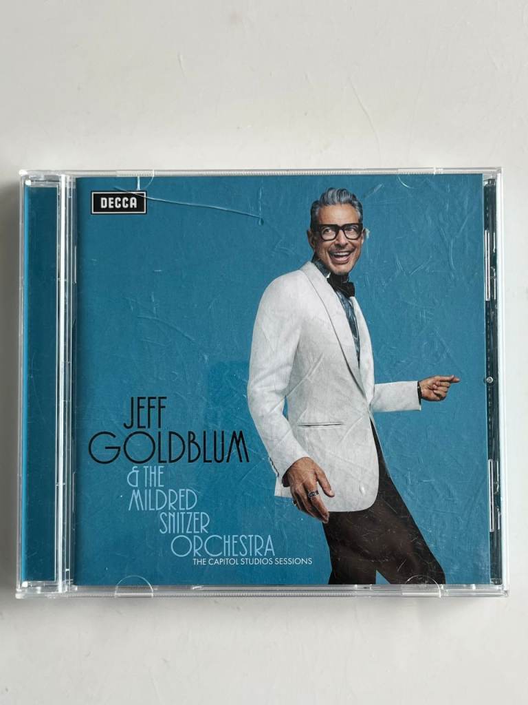 JEFF GOLDBLUM - THE CAPITOL STUDIO SESSIONS (UK AUDIO CD, 2018)