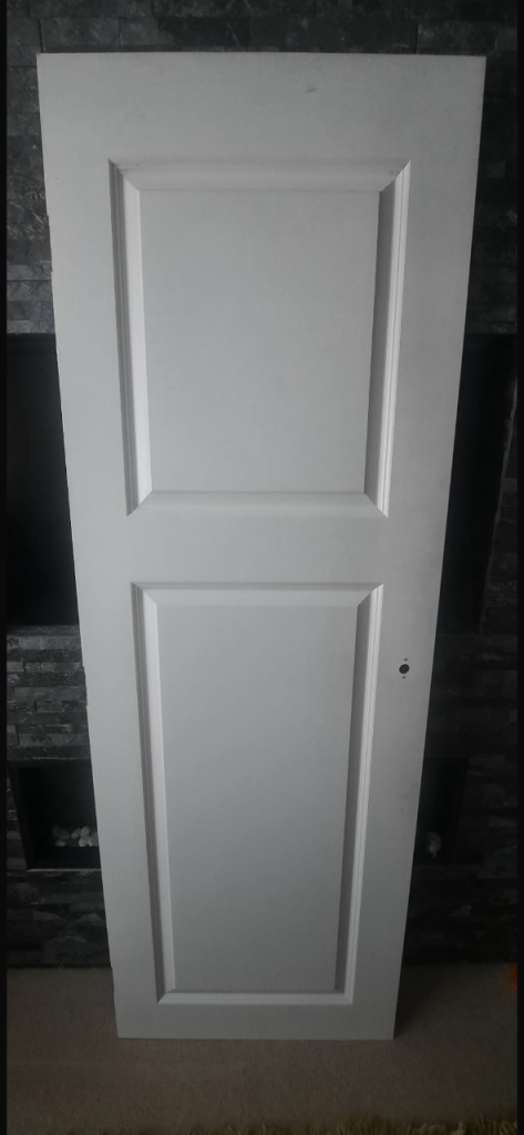 4 internal white doors