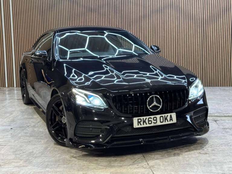 2019 Mercedes-Benz E Class 2.0 E 220 D AMG Line Auto 2dr Coupe Diesel Automatic