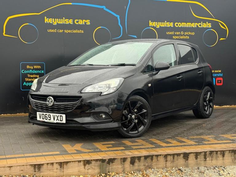 2019 Vauxhall Corsa 1.4 SRi Vx-line Nav Black 5dr HATCHBACK PETROL Manual