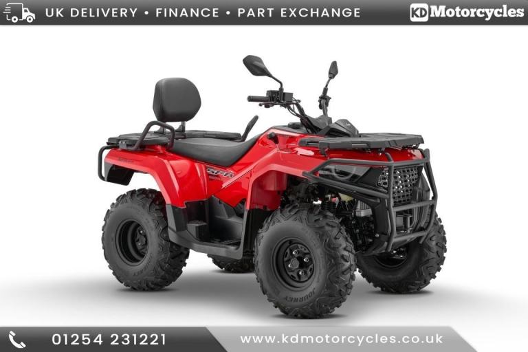 QJMOTOR SFA 300 ATV, farm road legal