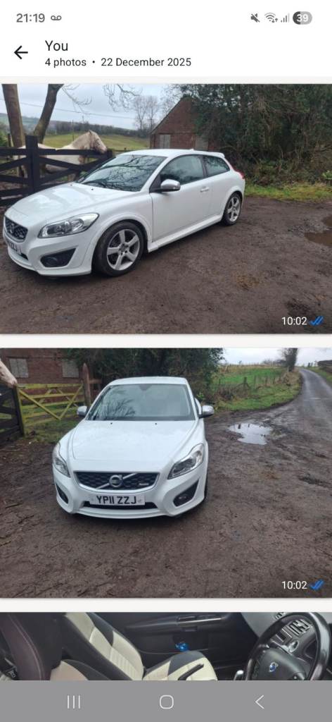 Volvo, C30, Hatchback, 2011, Manual, 1984 (cc), 3 doors