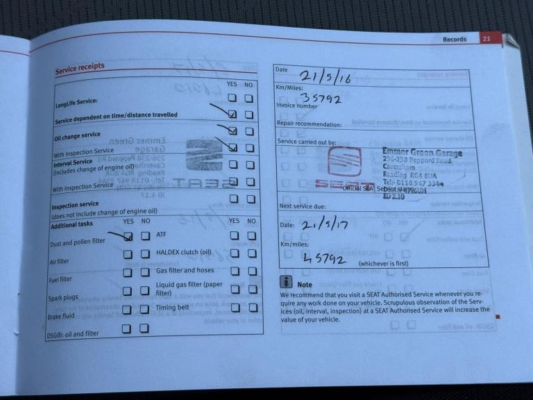 2012 SEAT Ibiza 1.4 SE Euro 5 5dr HATCHBACK Petrol Manual