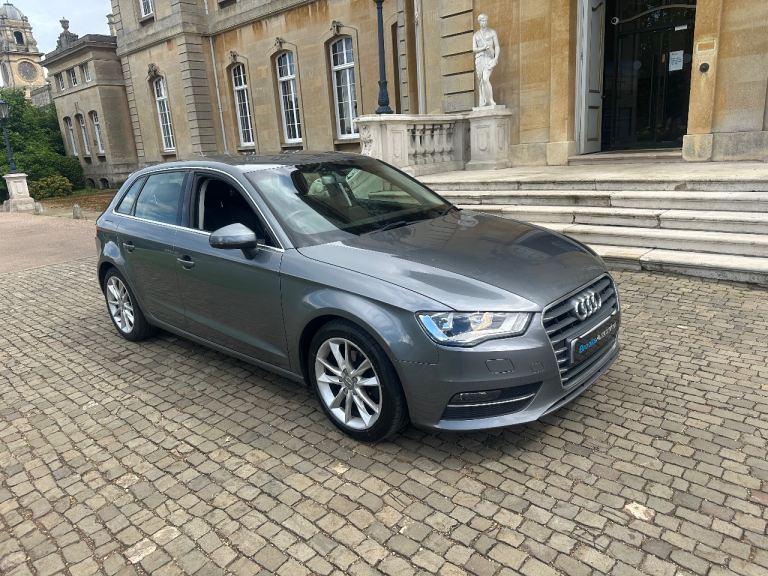 AUDI A3 SPORT 2015 65 PLATE 2.0 TDI LONG MOT £20 TAX DRIVES GREAT 