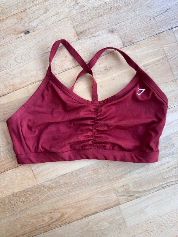 Gym Shark  Ruched Sports Bra XL