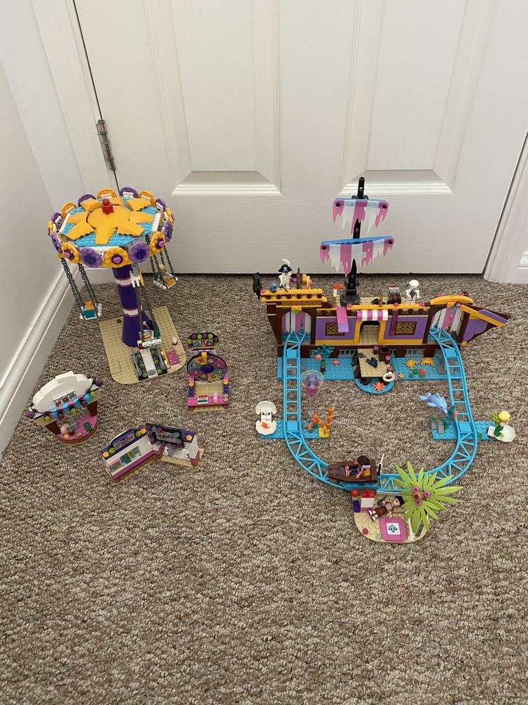 Lego Friends Pirate Ship Amusement Park 