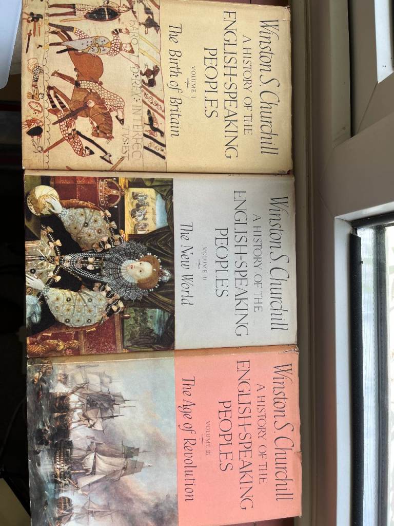 Winston S. Churchill's A History of the English-Speaking Peoples - 3 Volumes (1/2/3)
